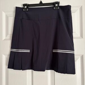 Navy and White Golftini Skort